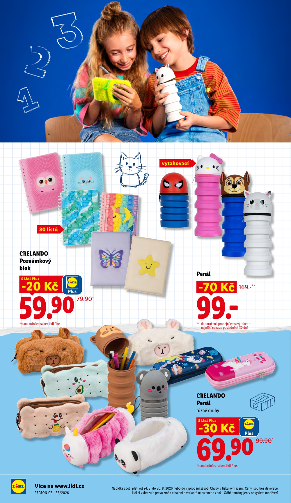 Leták Lidl leták - Škola volá lá lá - strana 24