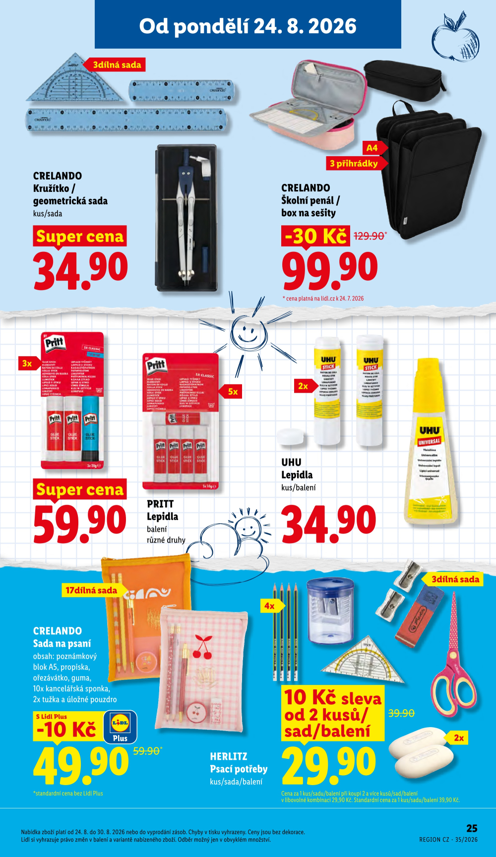 Leták Lidl leták - Škola volá lá lá - strana 25