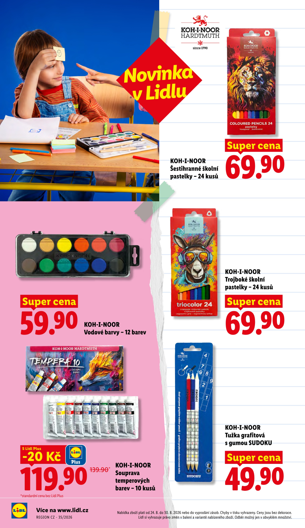 Leták Lidl leták - Škola volá lá lá - strana 26