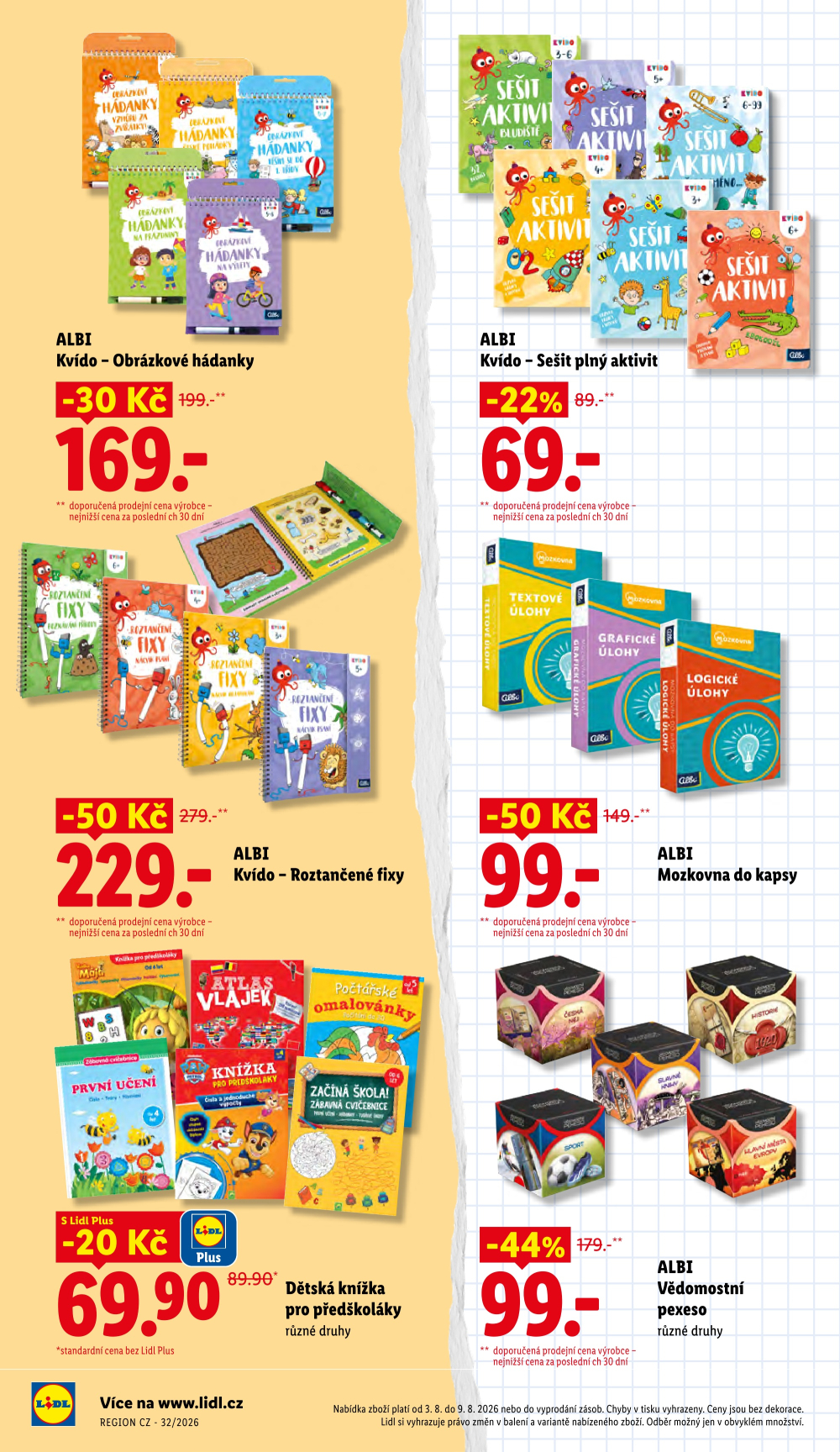 Leták Lidl leták - Škola volá lá lá - strana 4
