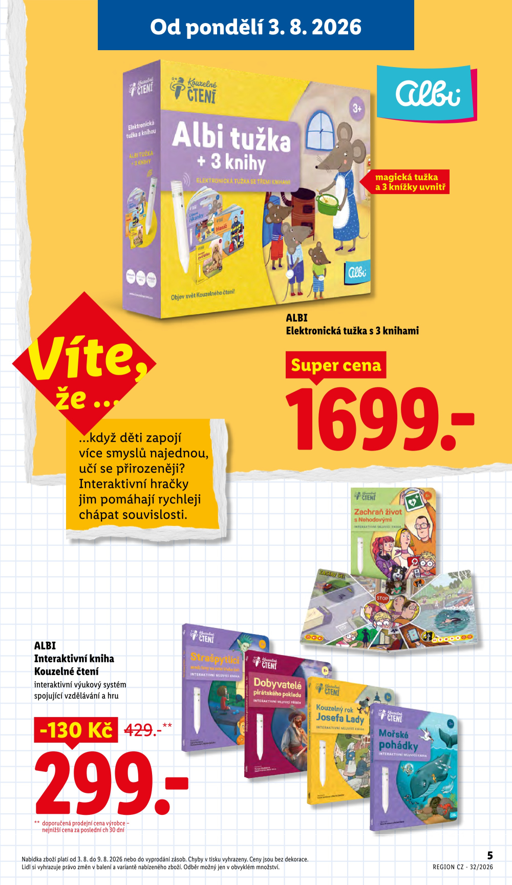 Leták Lidl leták - Škola volá lá lá - strana 5