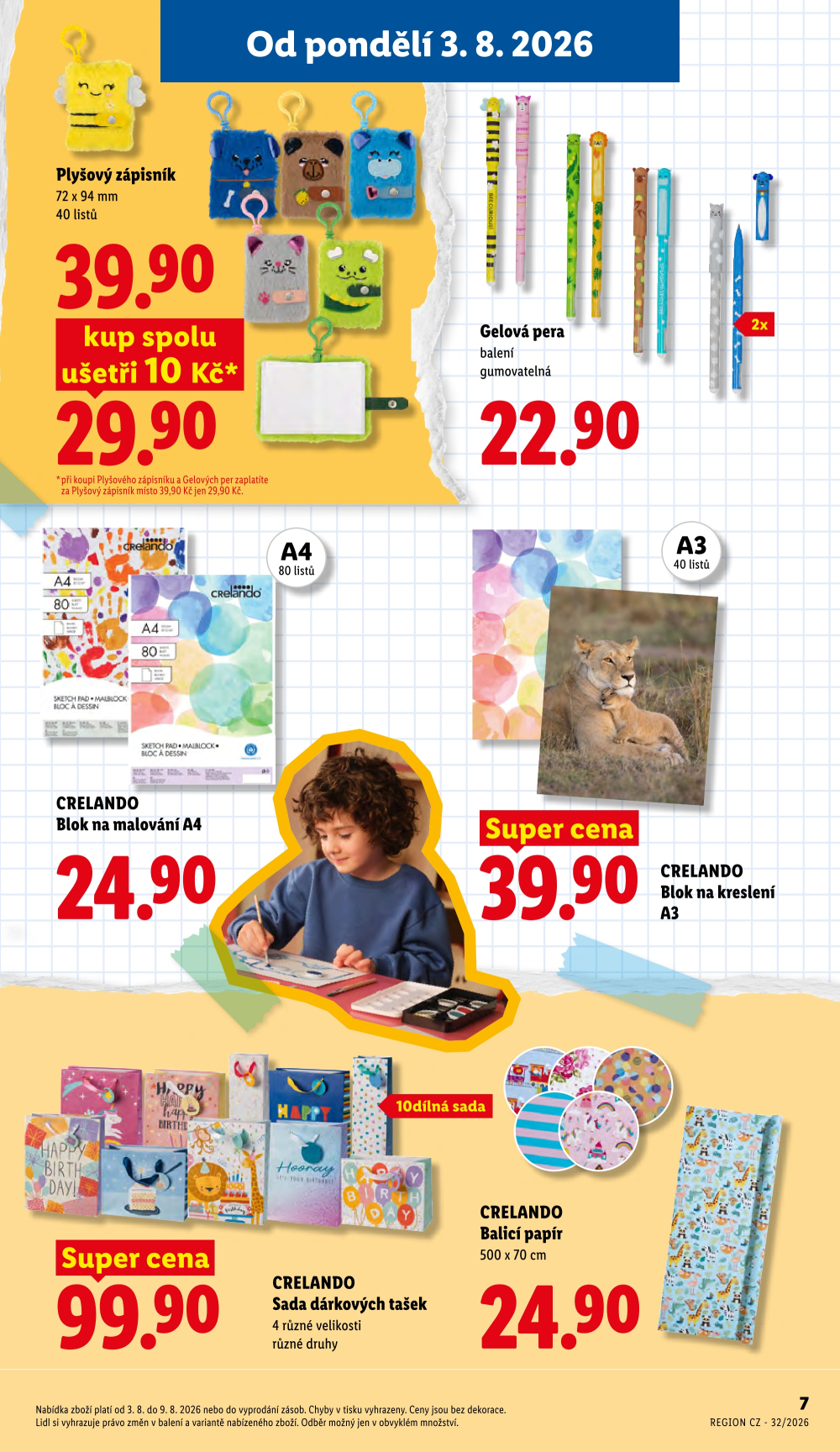 Leták Lidl leták - Škola volá lá lá - strana 7