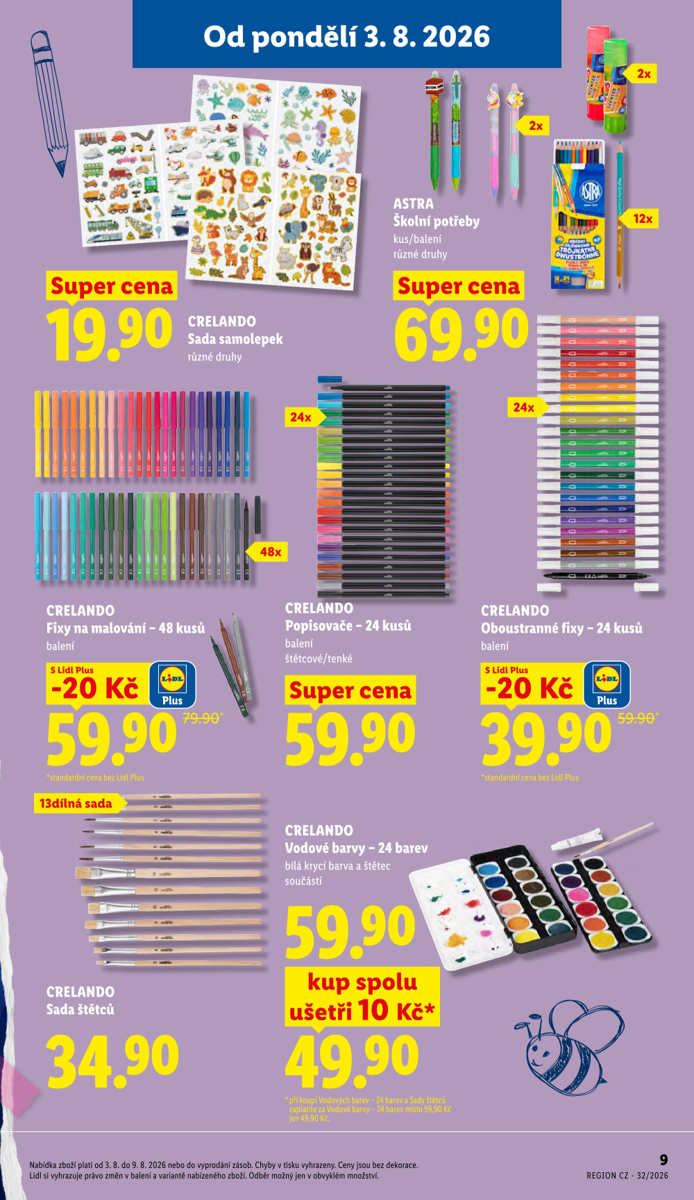 Leták Lidl leták - Škola volá lá lá - strana 9