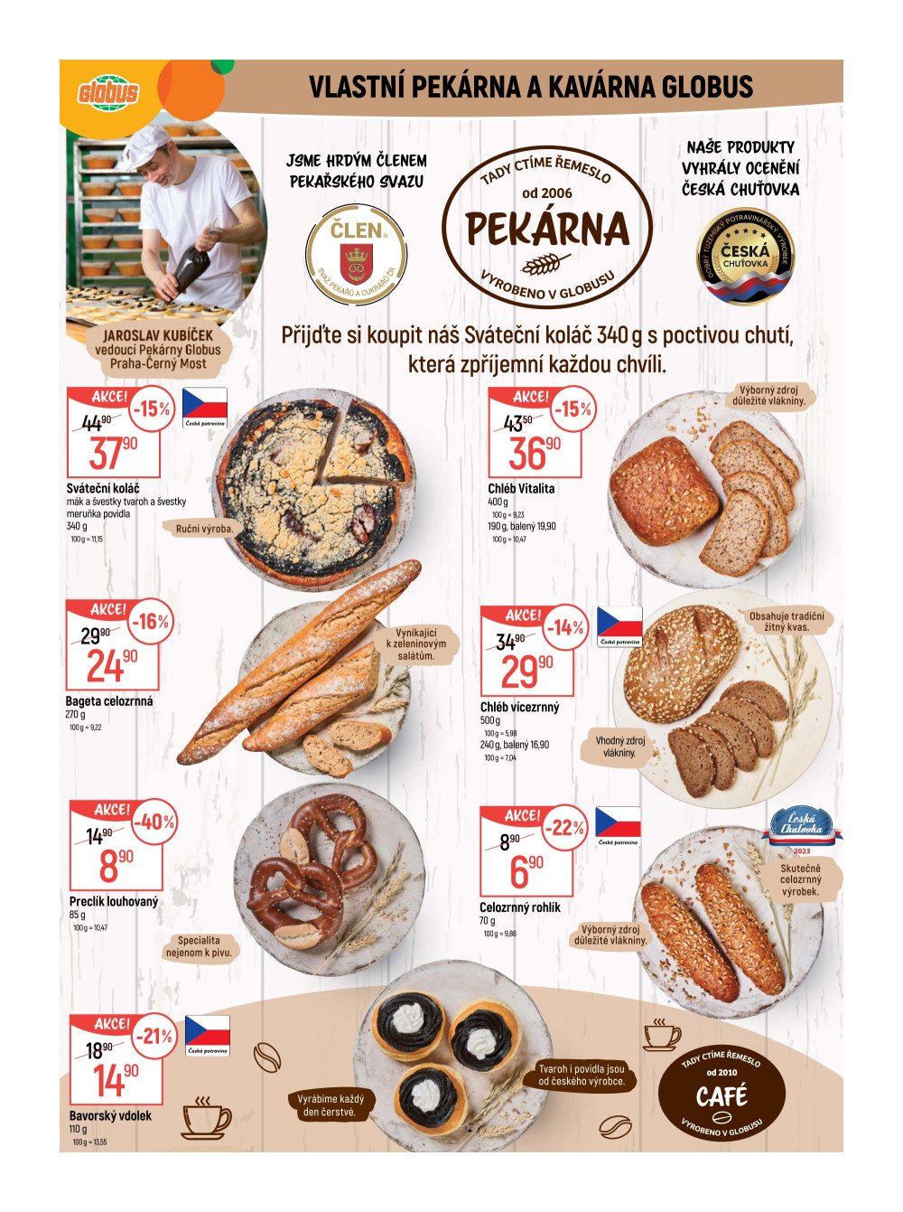 Leták Globus leták Praha - Černý Most - strana 7