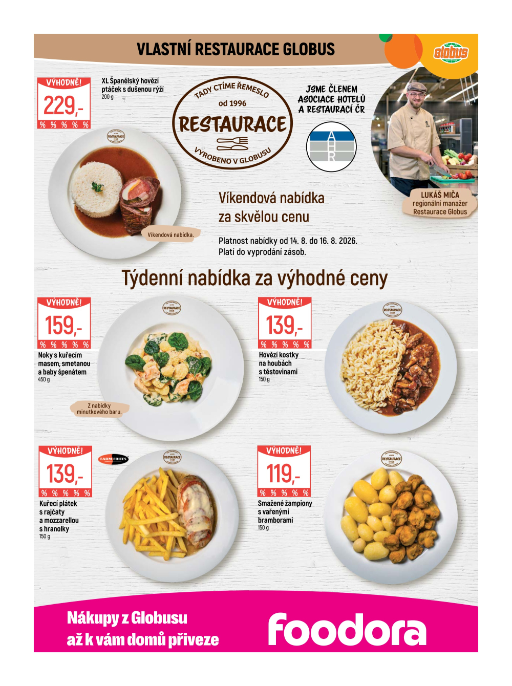 Leták Globus leták Praha - Čakovice - strana 8