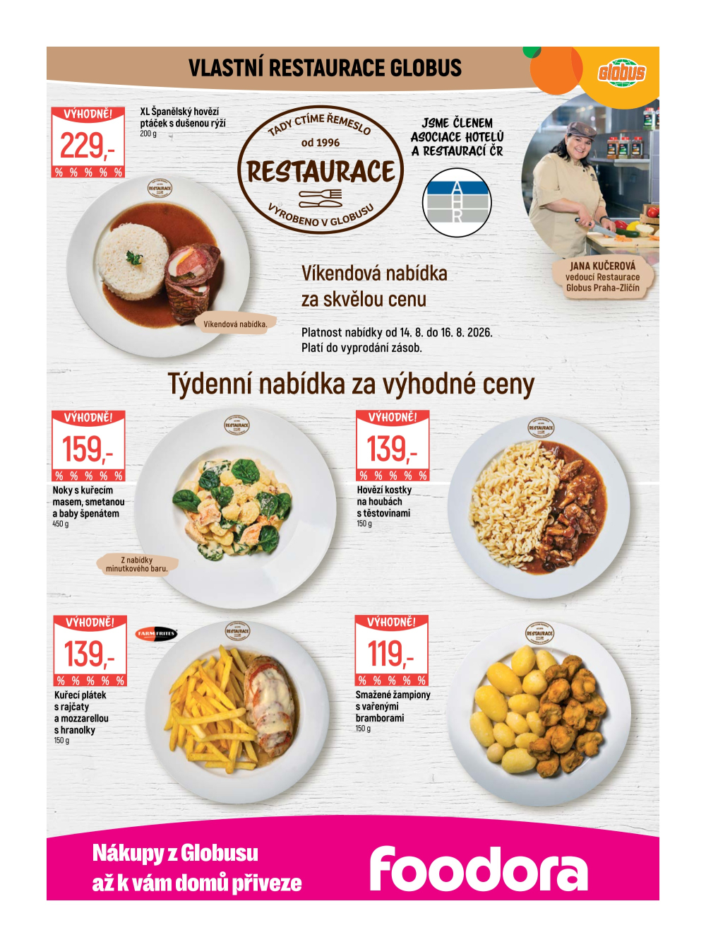 Leták Globus leták Praha - Zličín - strana 8