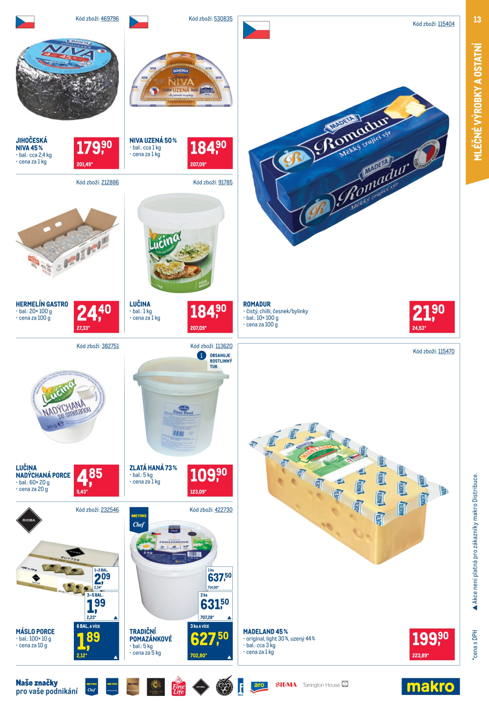 Leták Makro leták - Gastronomie - strana 13
