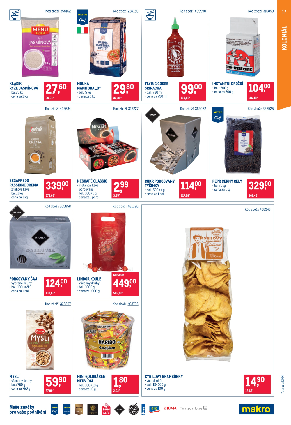 Leták Makro leták - Gastronomie - strana 17