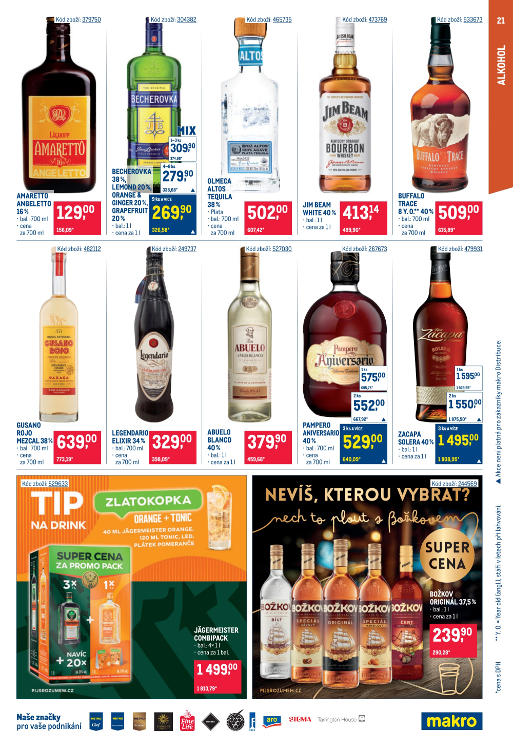 Leták Makro leták - Gastronomie - strana 21