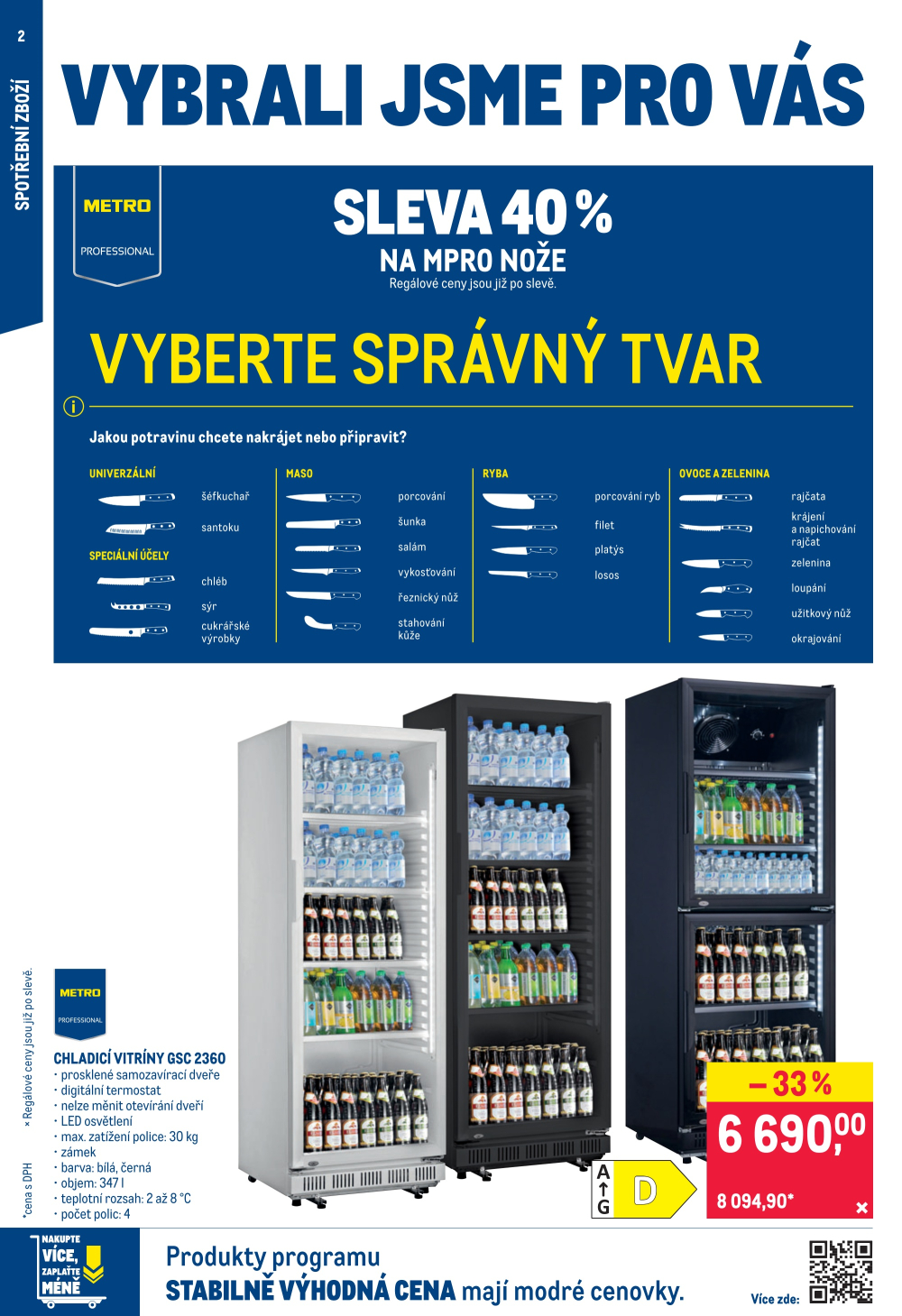 Leták Makro leták - Spotřební zboží, úklid, kosmetika a školní potřeby - strana 2