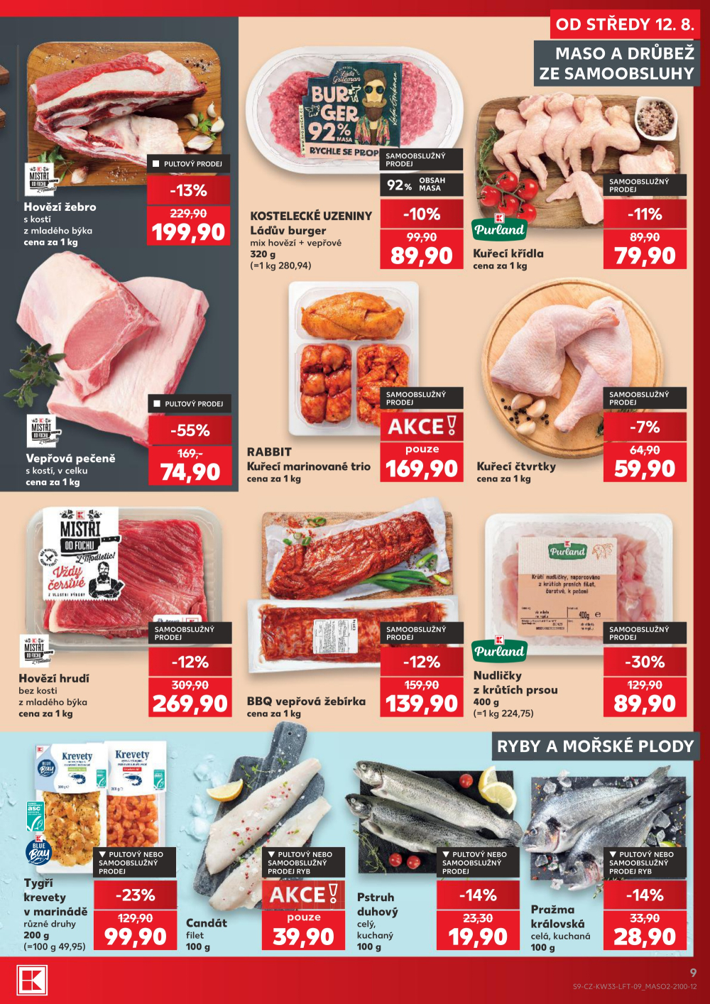 Leták Kaufland leták Pardubice - Rosice - strana 9