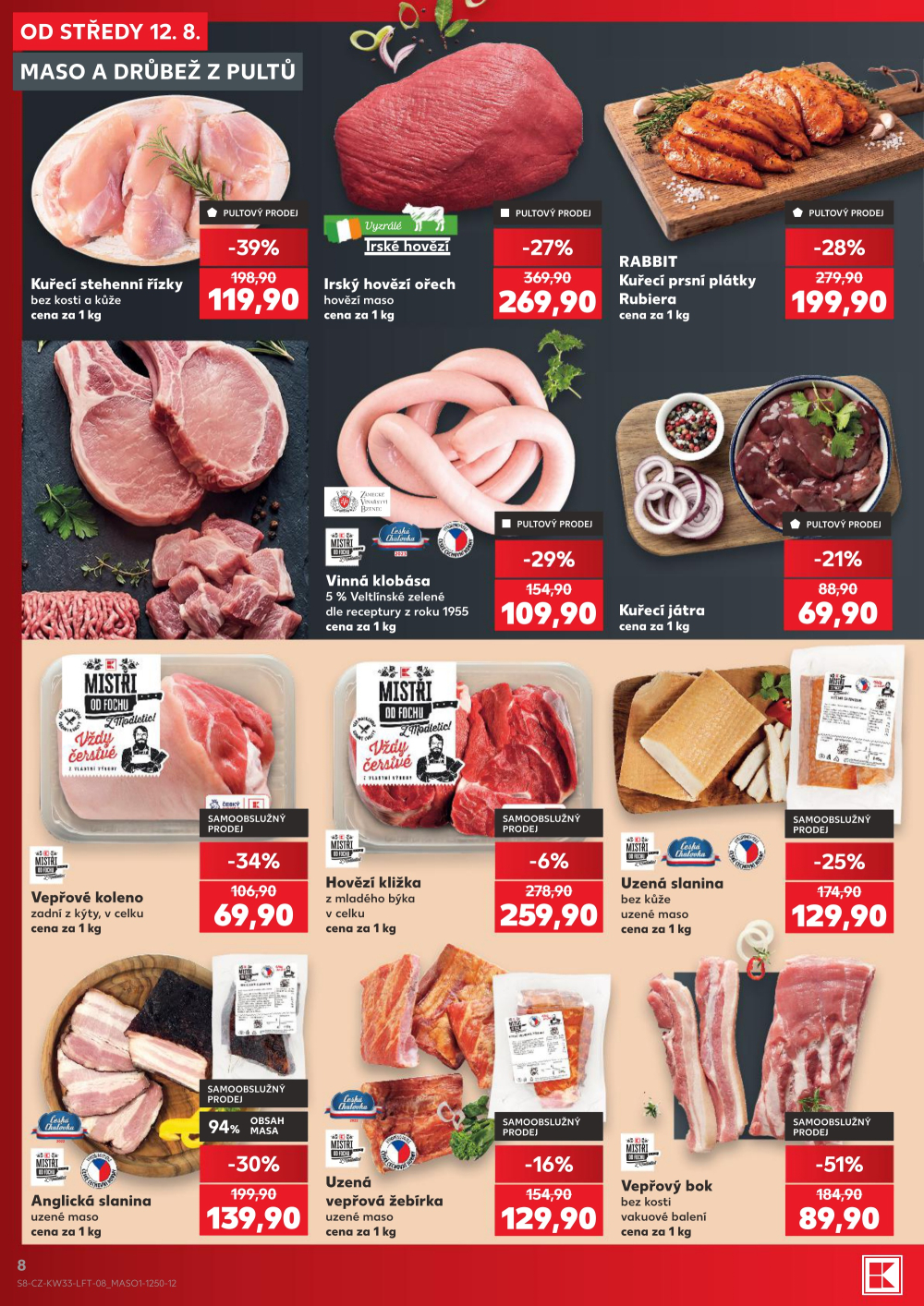 Leták Kaufland leták Mladá Boleslav - strana 8