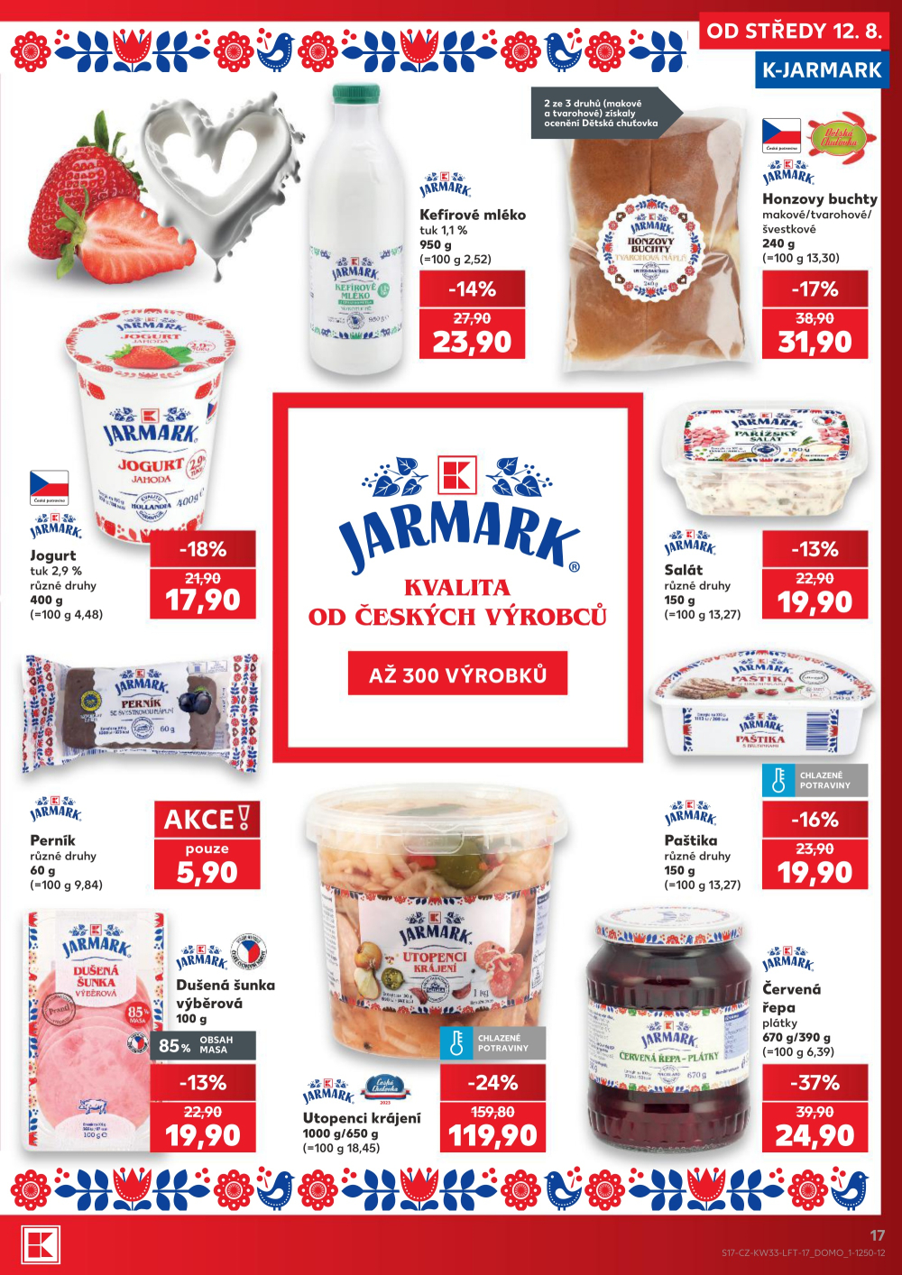 Leták Kaufland leták Praha 6 - Podbaba - strana 17