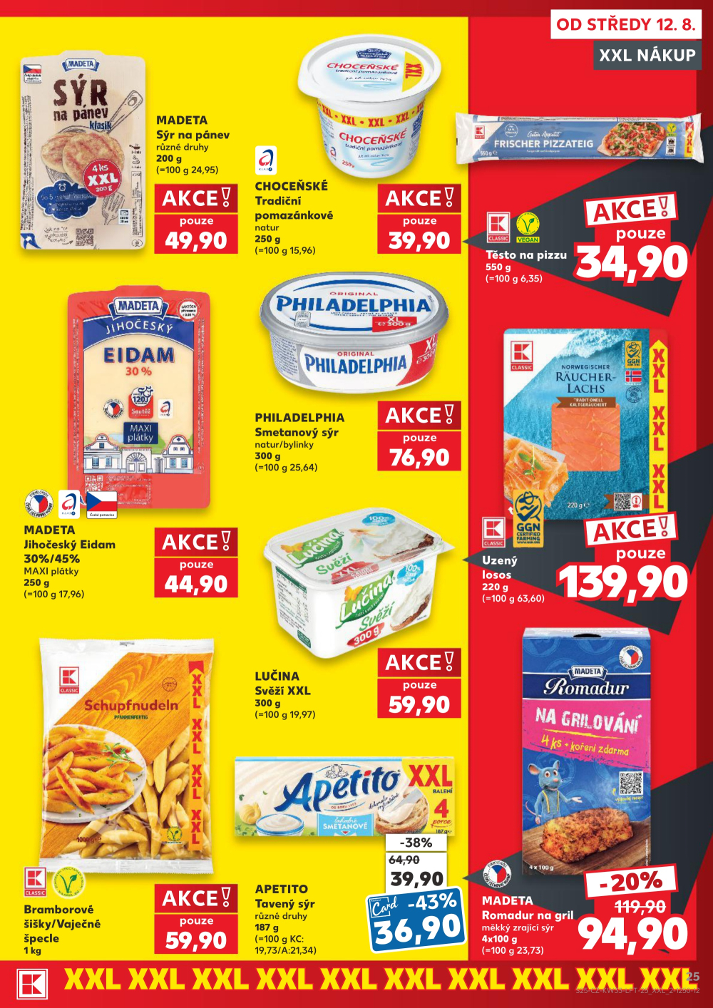 Leták Kaufland leták Praha 6 - Podbaba - strana 25