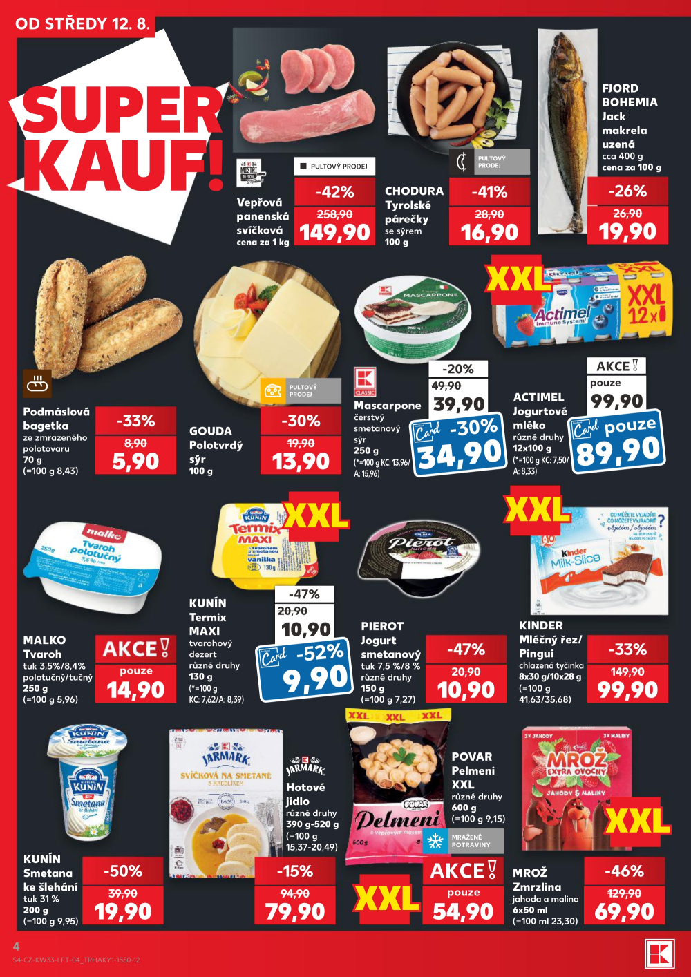 Leták Kaufland leták Praha 6 - Podbaba - strana 4