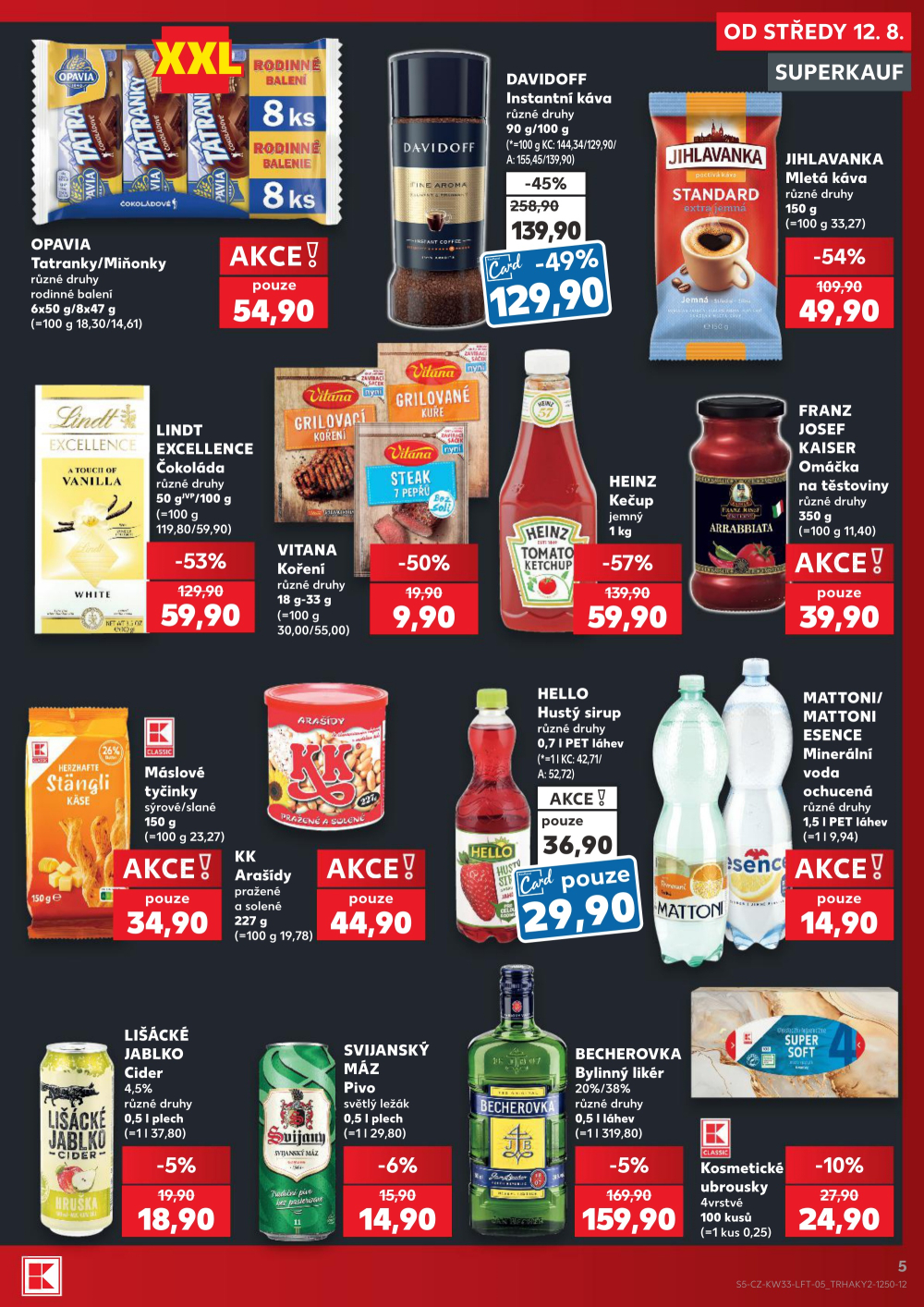 Leták Kaufland leták Praha 6 - Podbaba - strana 5