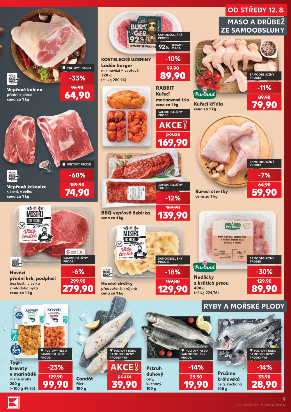 Leták Kaufland leták Praha 6 - Podbaba - strana 9