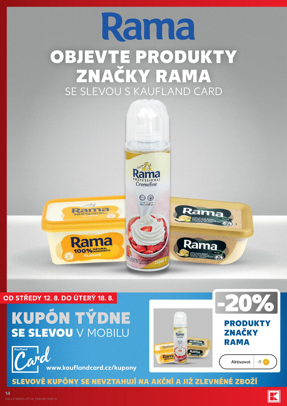 Leták Kaufland leták Praha 3 - Jarov - strana 14