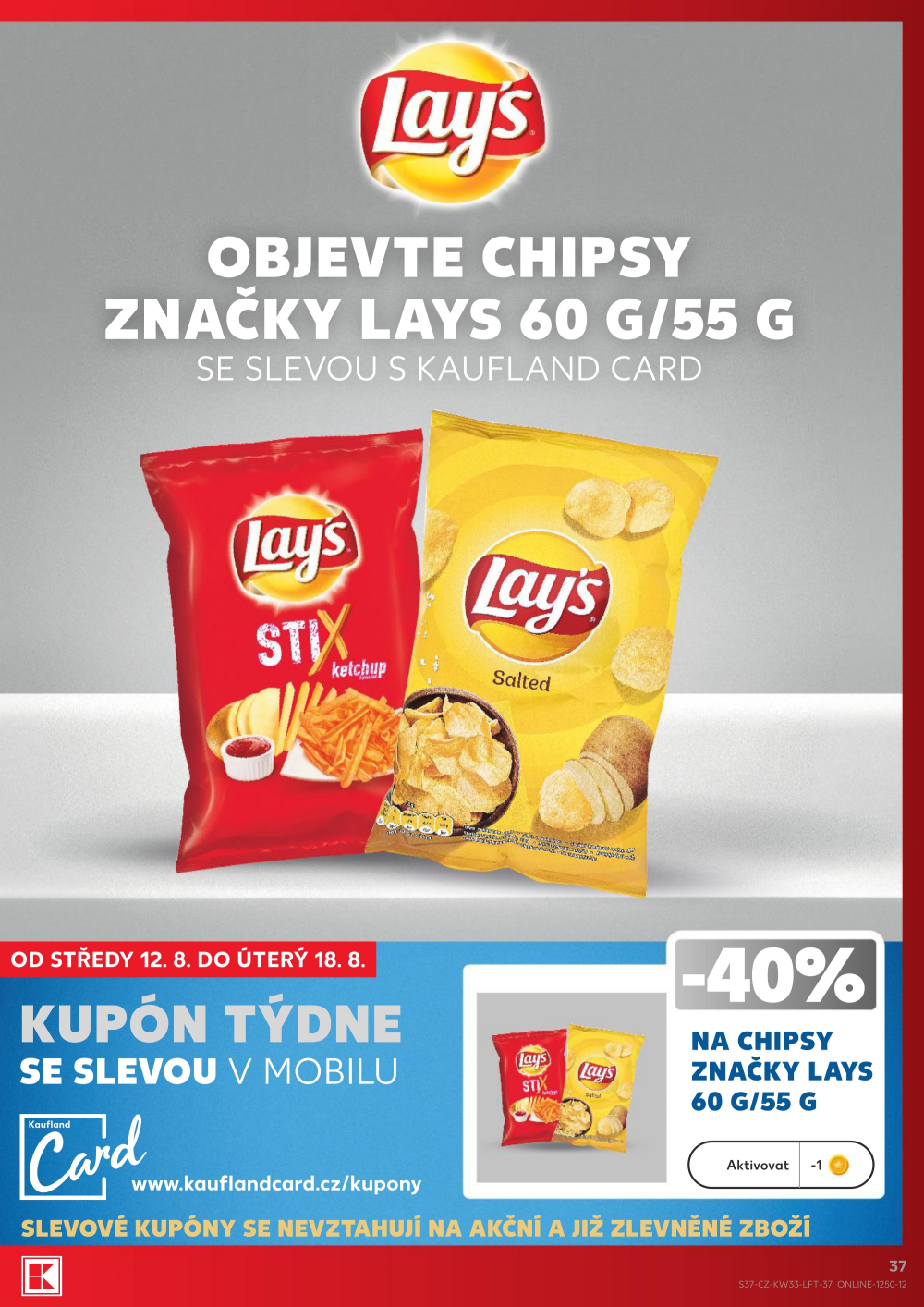 Leták Kaufland leták Praha 3 - Jarov - strana 37