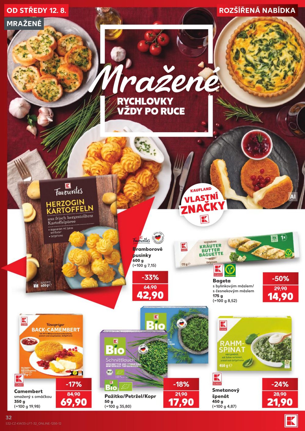 Leták Kaufland leták Praha - Čestlice - strana 32