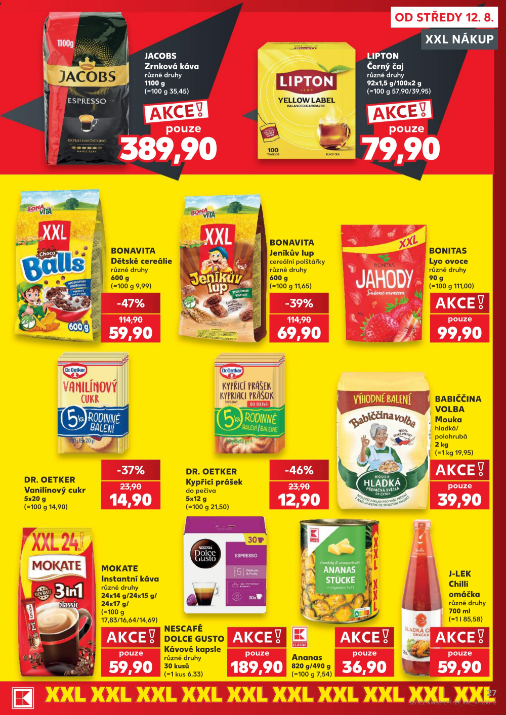 Leták Kaufland leták Opava - Kateřinky - strana 27
