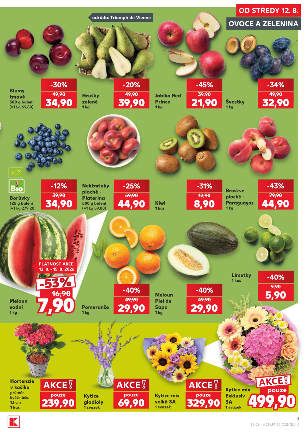 Leták Kaufland leták Svitavy - strana 3