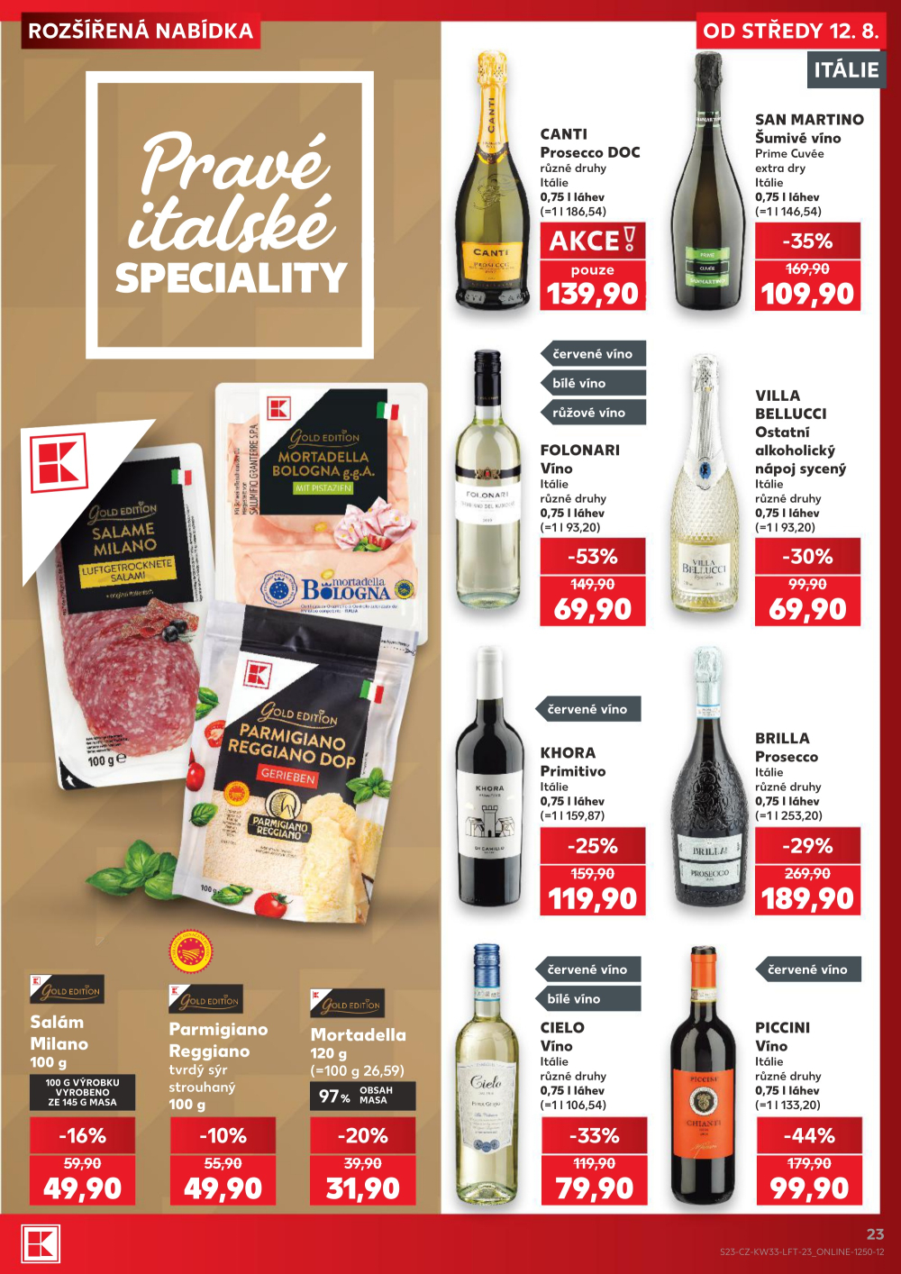 Leták Kaufland leták Rakovník - strana 23