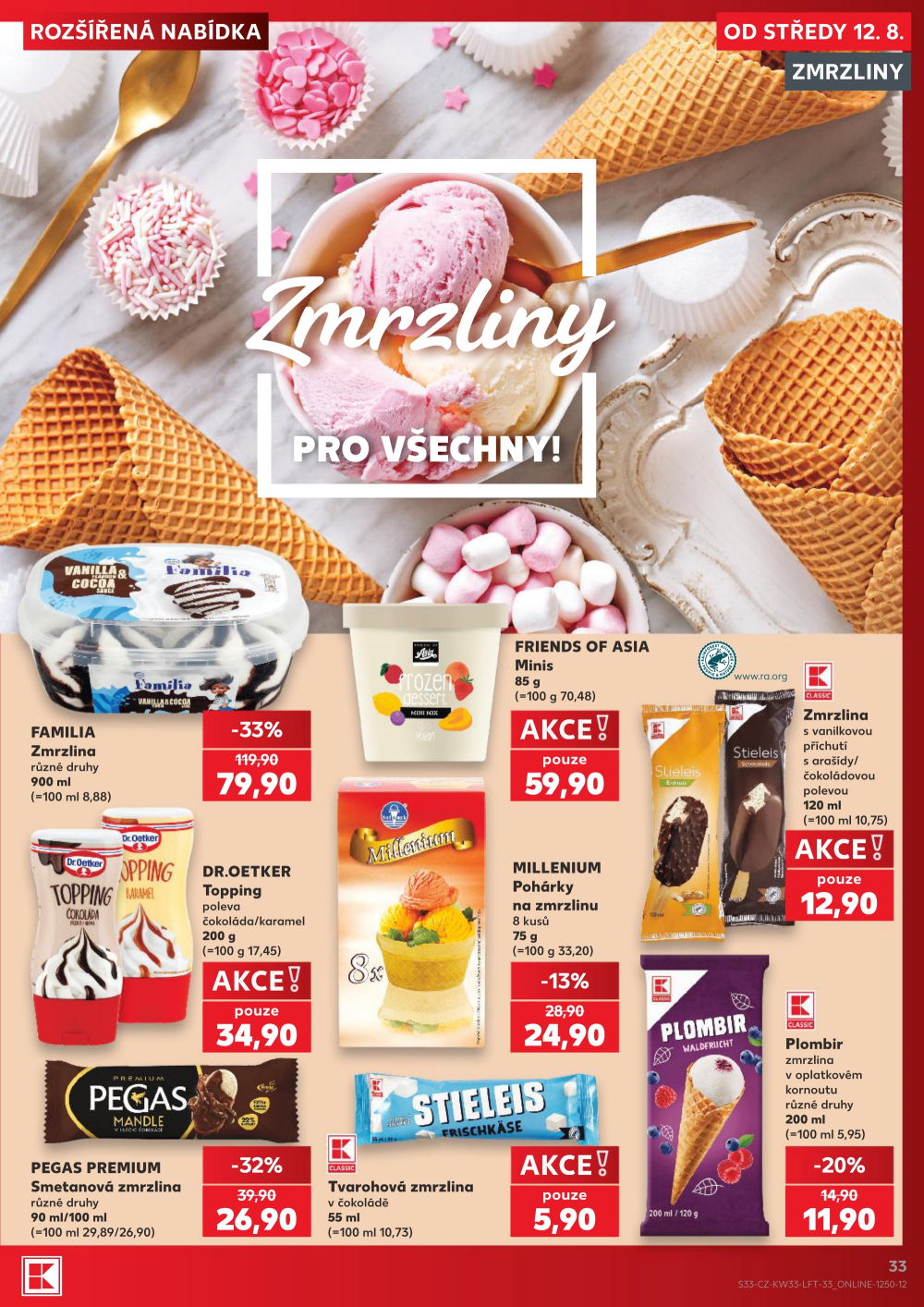 Leták Kaufland leták Moravská Třebová - strana 33