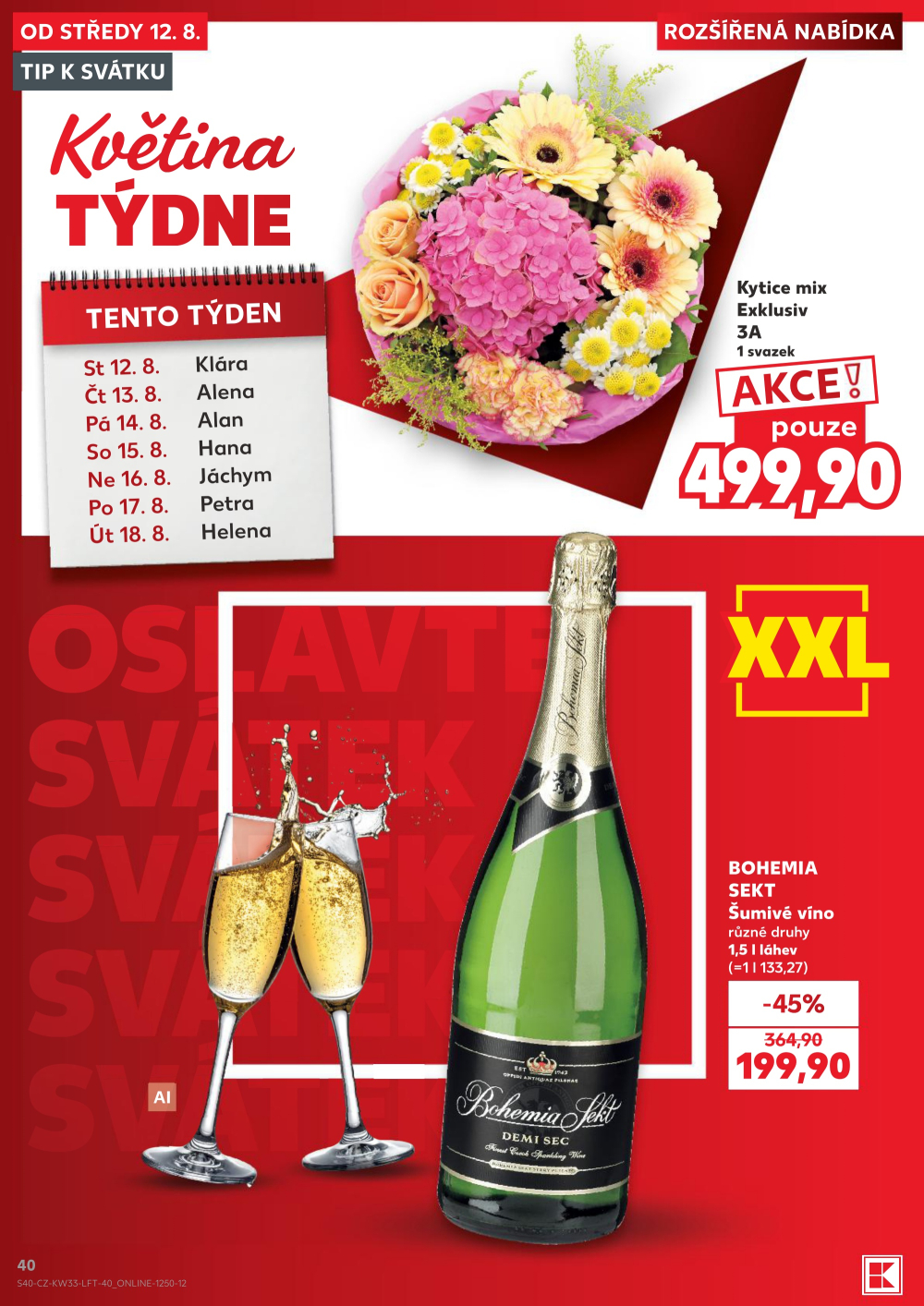 Leták Kaufland leták Nymburk - strana 40