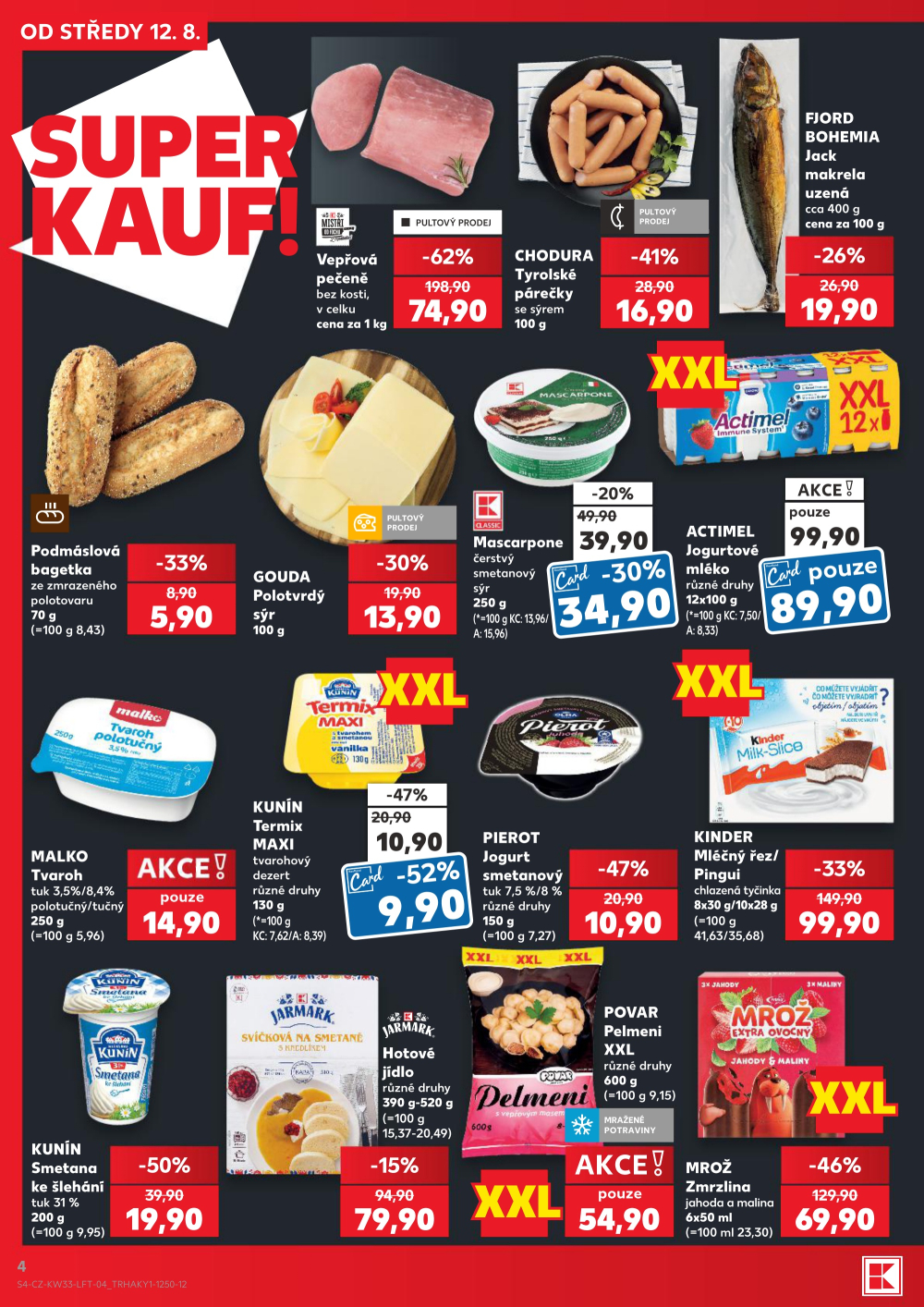 Leták Kaufland leták Brandýs nad Labem - strana 4