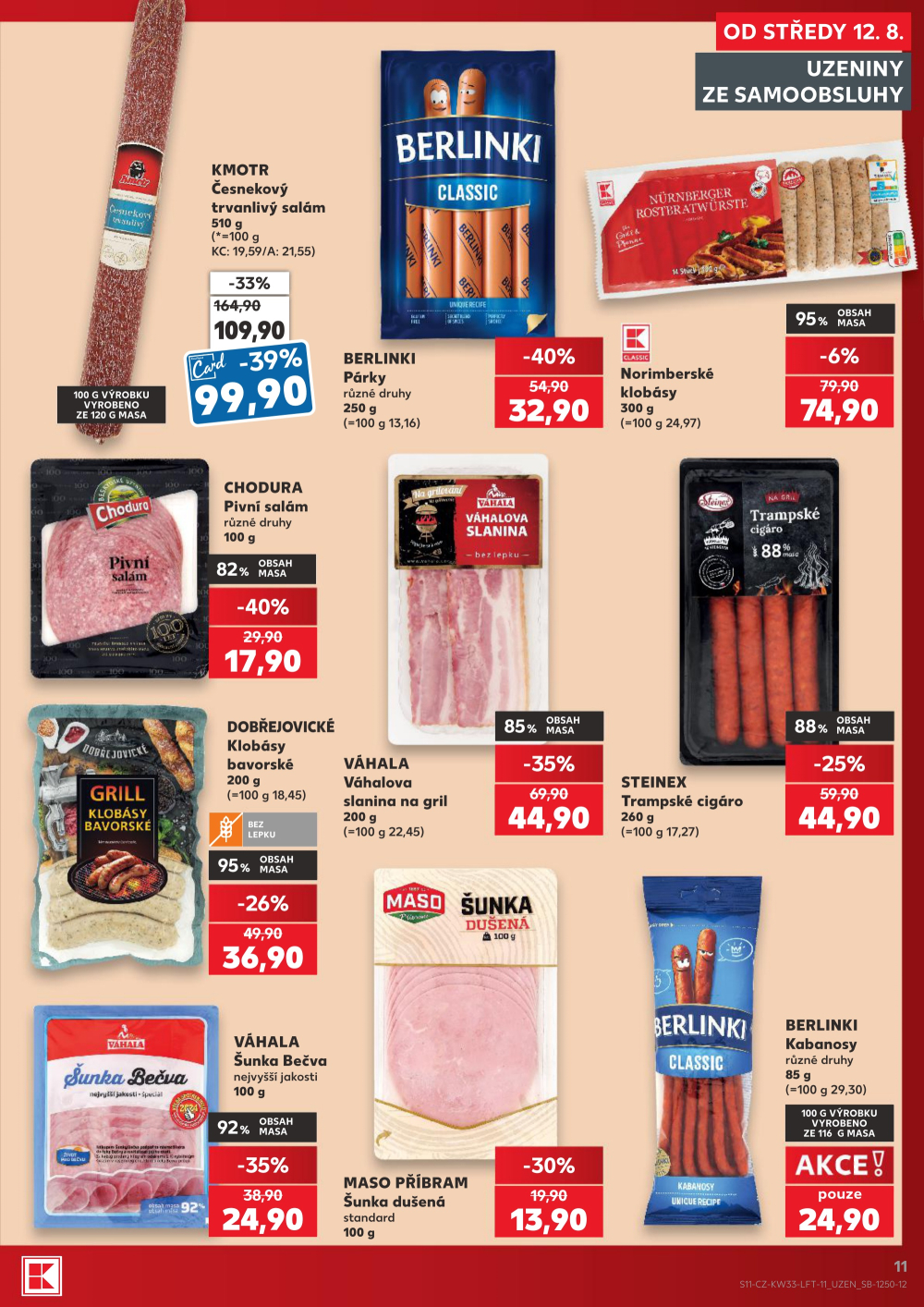 Leták Kaufland leták Praha 8 - Libeň - strana 11