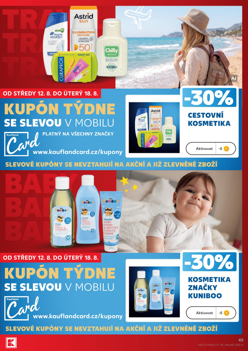 Leták Kaufland leták Praha 8 - Libeň - strana 45