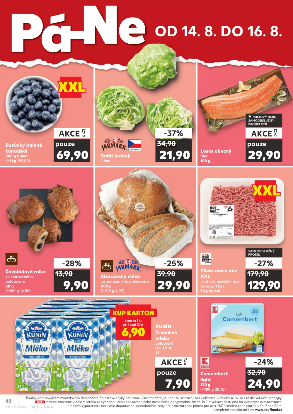Leták Kaufland leták Praha 8 - Libeň - strana 48