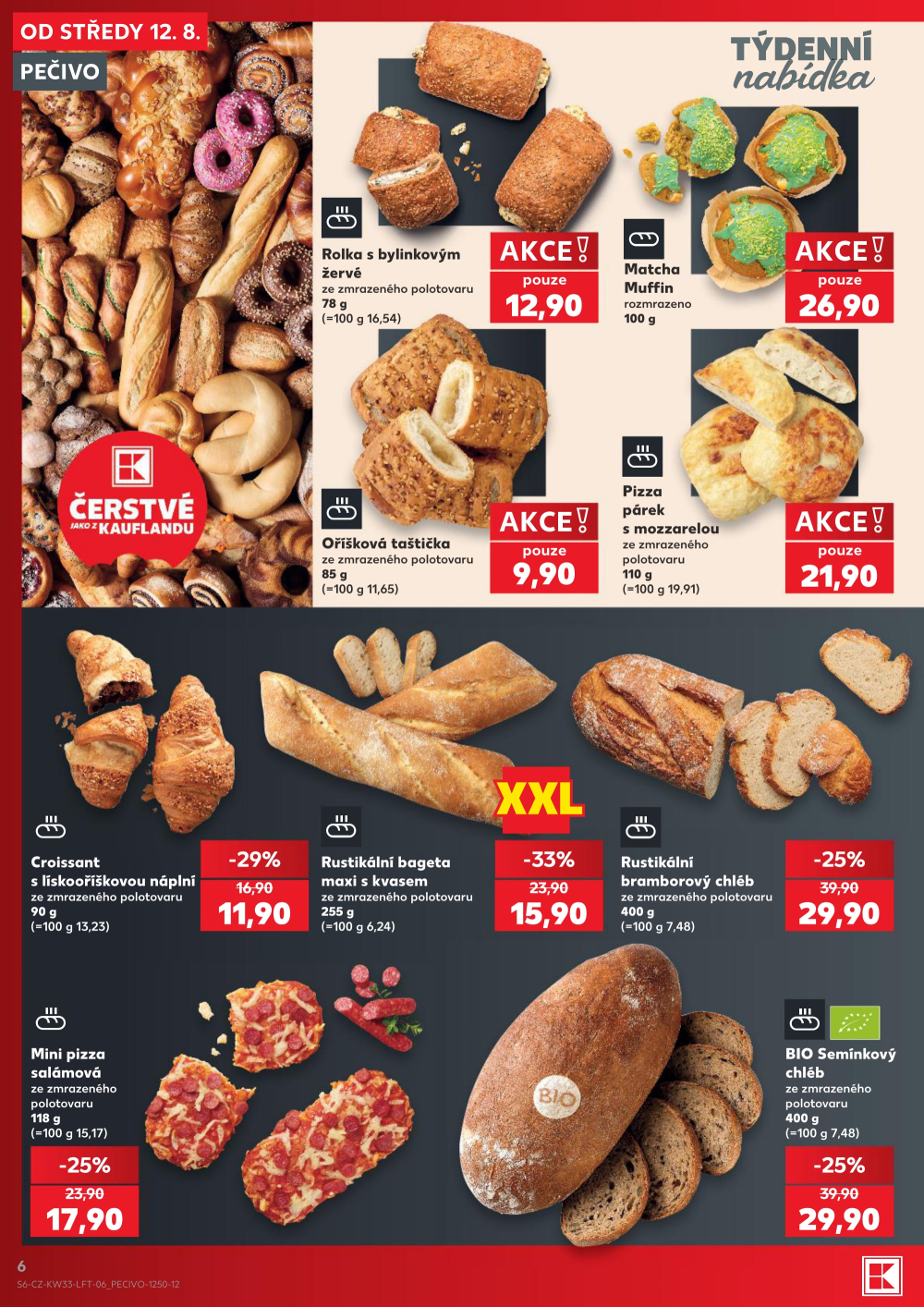 Leták Kaufland leták Praha 8 - Libeň - strana 6