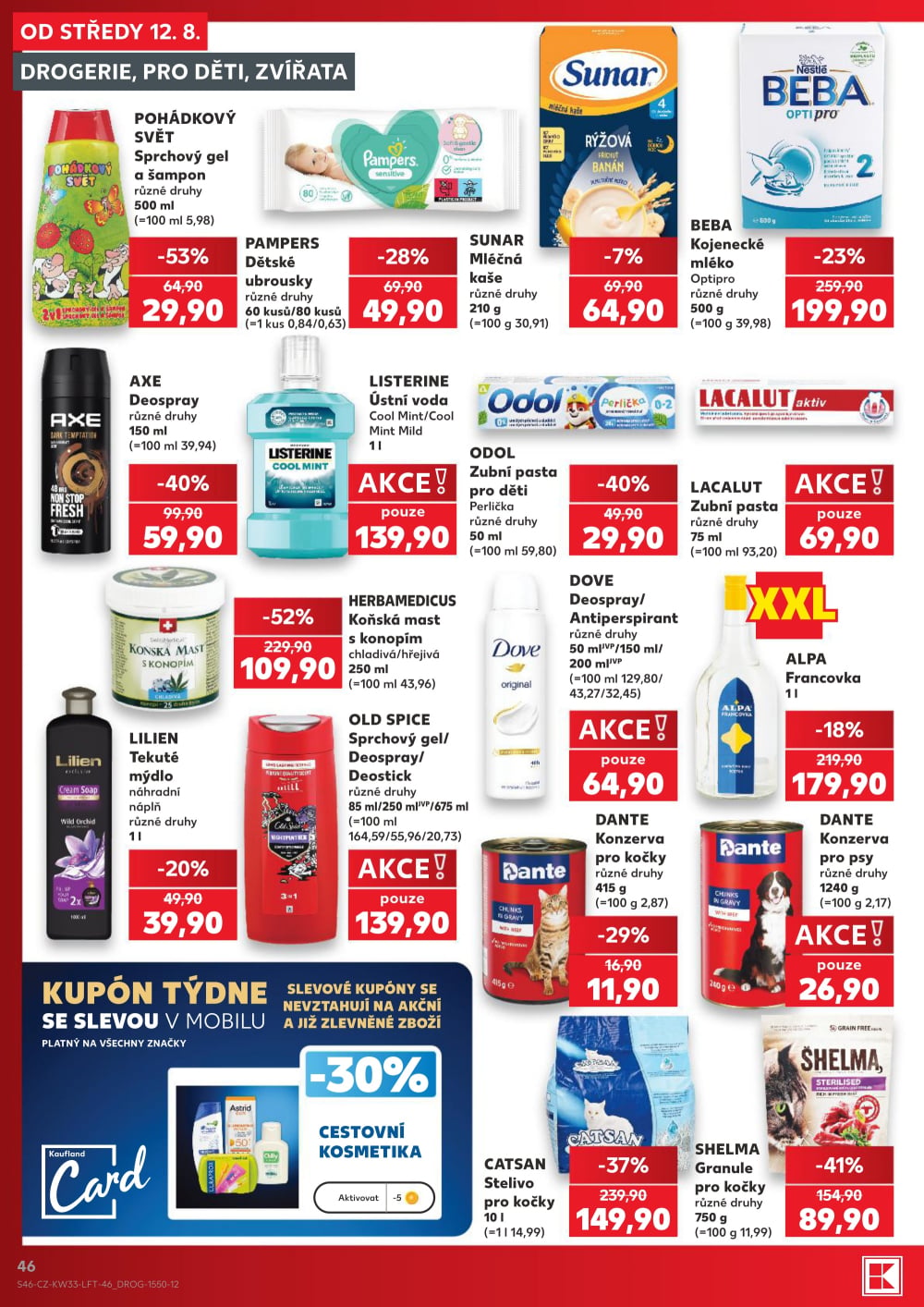 Leták Kaufland leták Havlíčkův Brod - strana 46