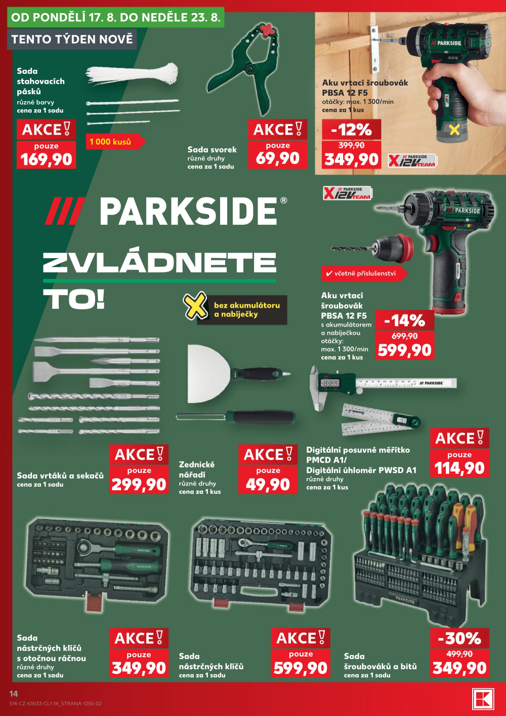 Leták Kaufland leták - Spotřební zboží - strana 14