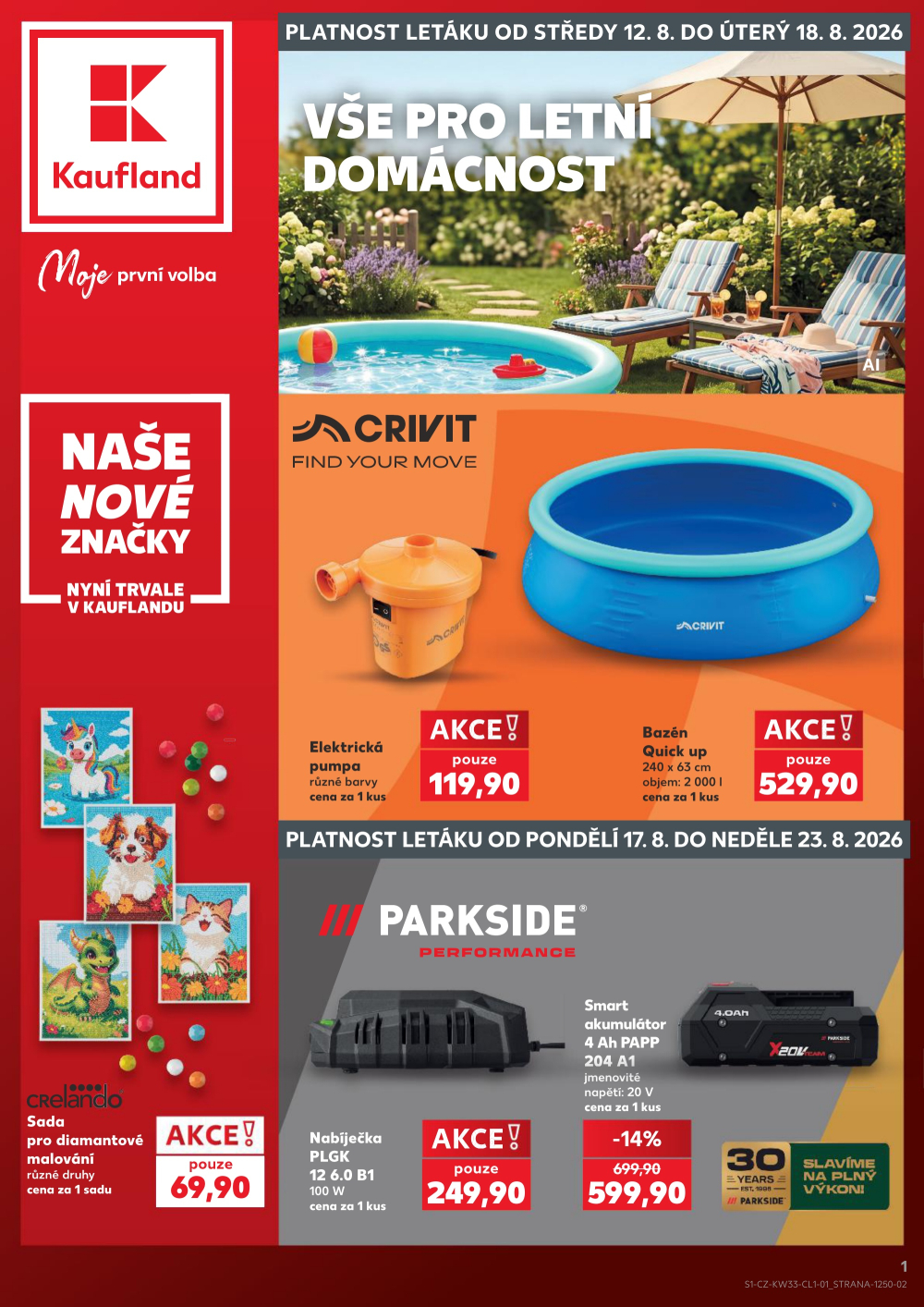 Leták Kaufland leták - Spotřební zboží - strana 1