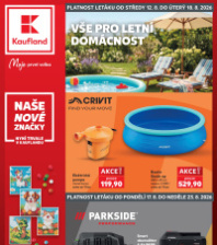 Akční leták Kaufland  - Spotřební zboží