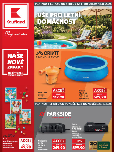 Kaufland leták - Spotřební zboží