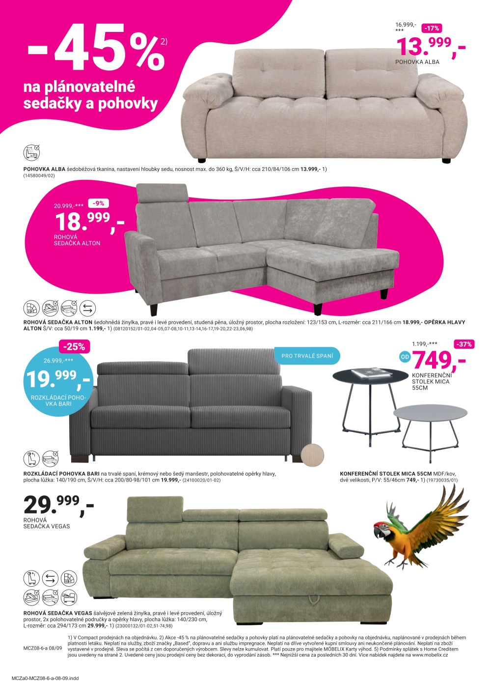 Leták Möbelix leták - Sleva ve výši DPH - strana 8