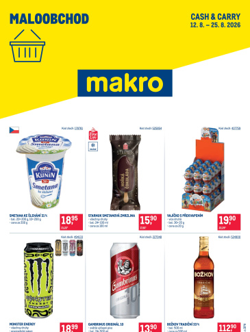 Makro leták - Maloobchod