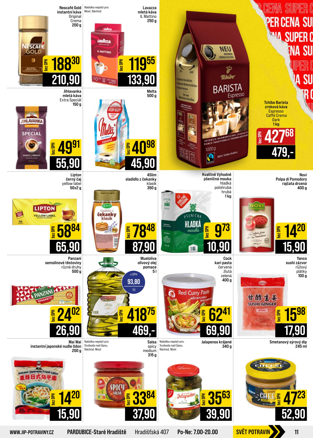 Leták JIP leták CC Cash & Carry - České Budějovice, Most, Náchod, Svoboda nad Úpou, Sušice - strana 11