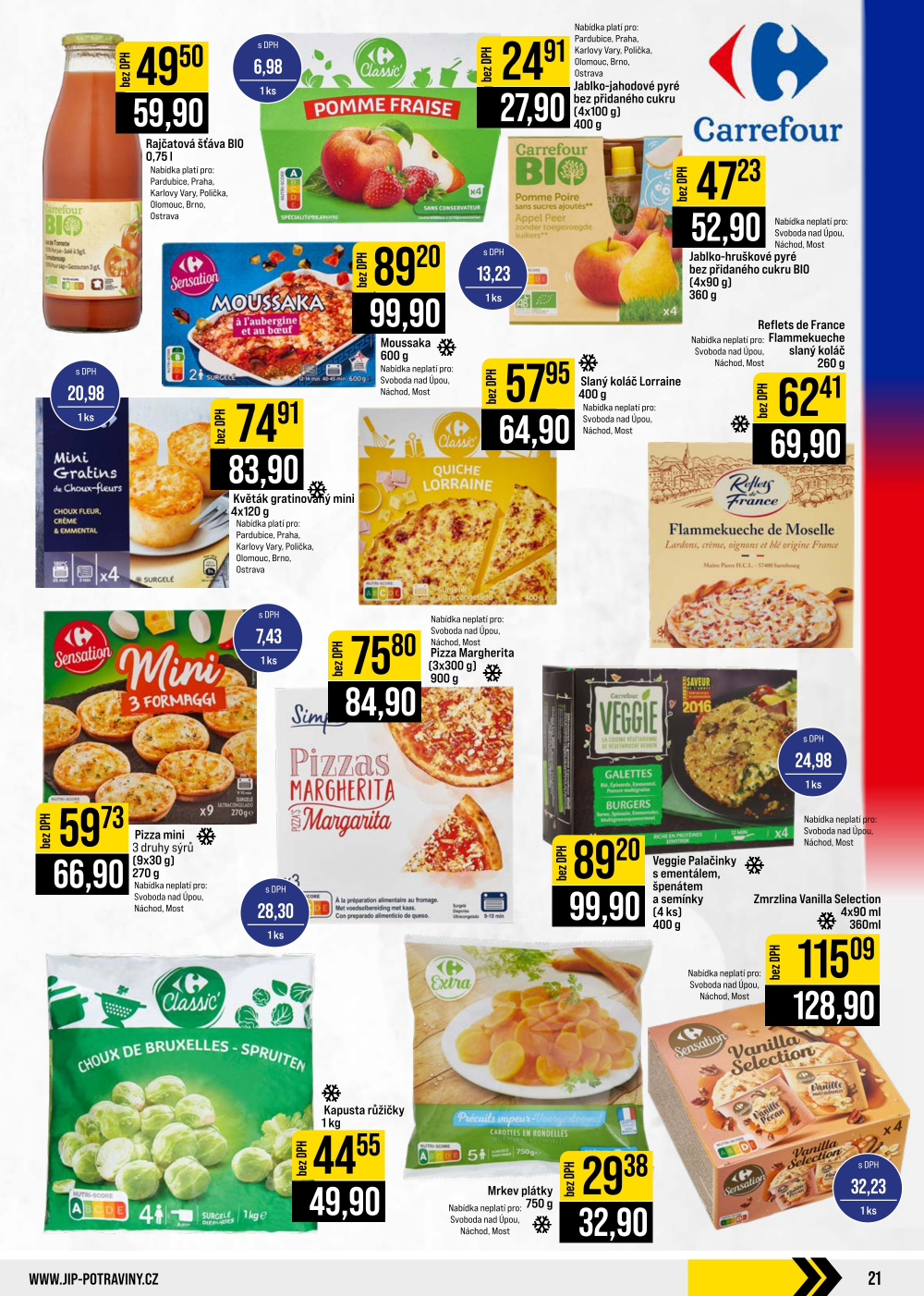 Leták JIP leták CC Cash & Carry - České Budějovice, Most, Náchod, Svoboda nad Úpou, Sušice - strana 21