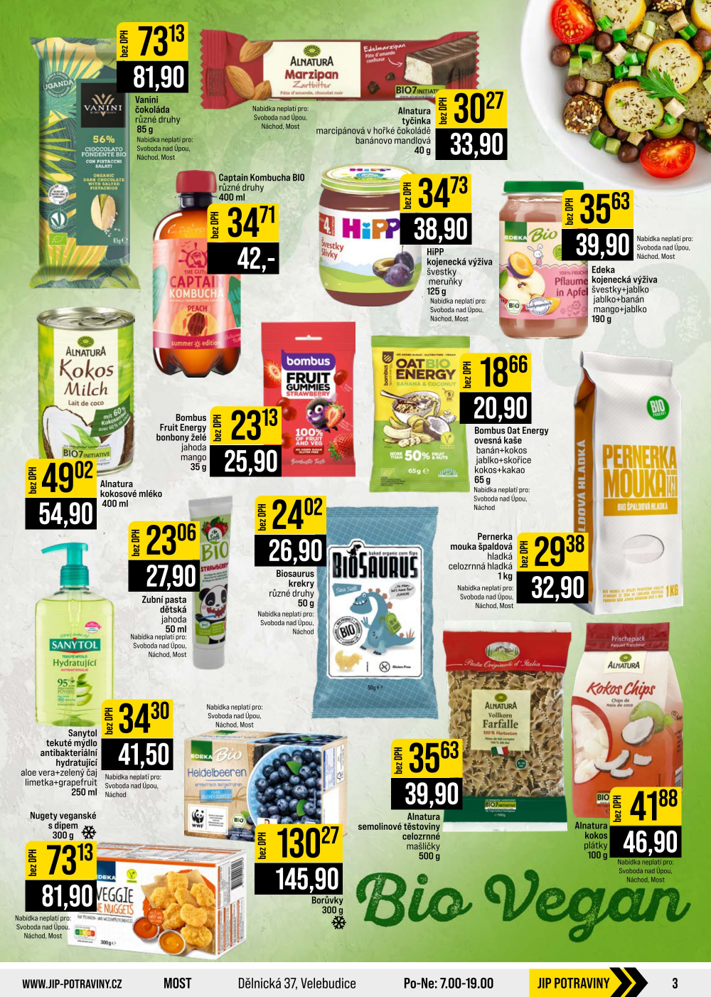 Leták JIP leták CC Cash & Carry - České Budějovice, Most, Náchod, Svoboda nad Úpou, Sušice - strana 3