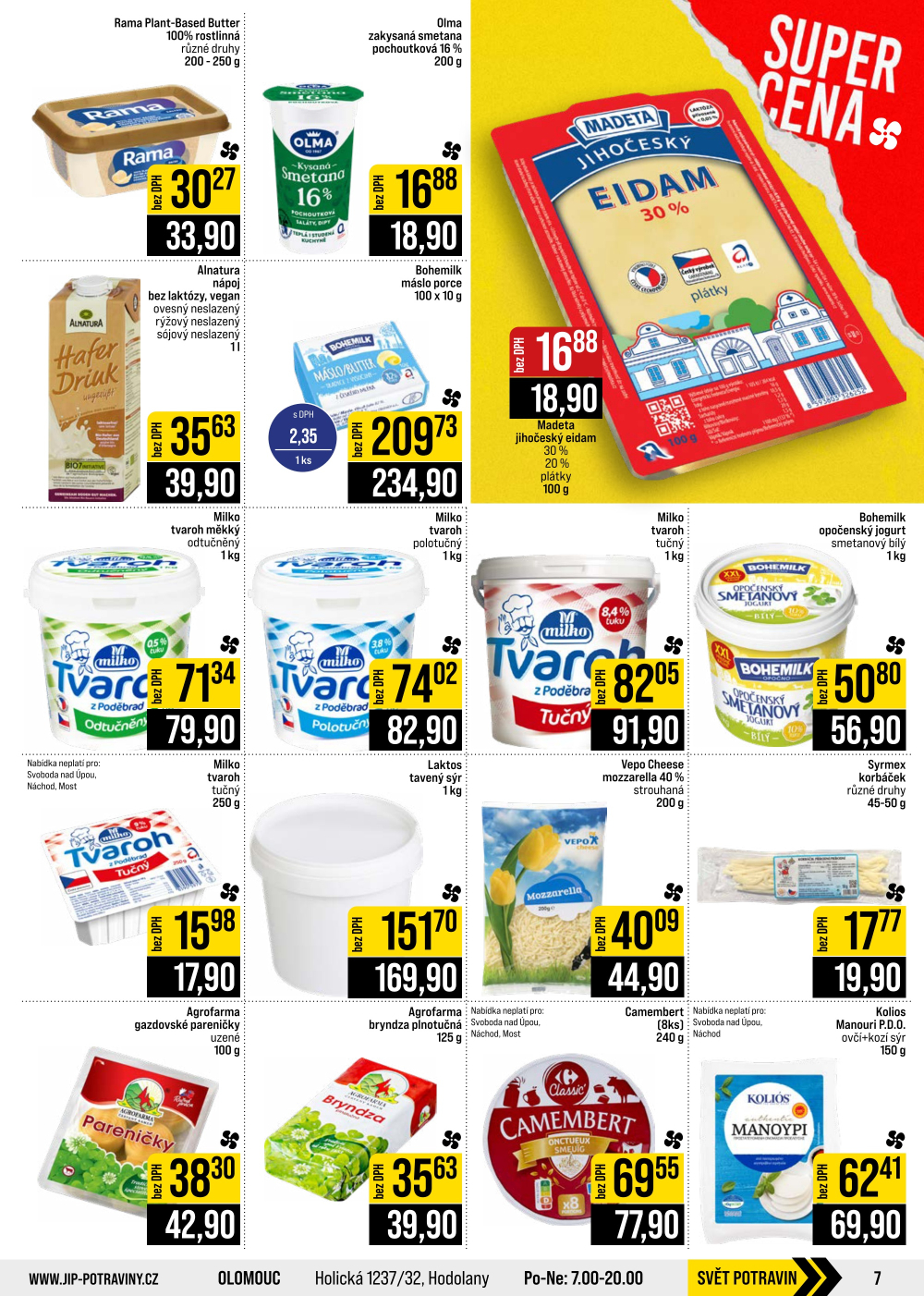 Leták JIP leták CC Cash & Carry - České Budějovice, Most, Náchod, Svoboda nad Úpou, Sušice - strana 7