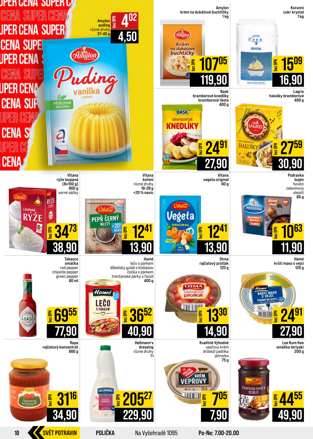 Leták JIP leták CC Cash & Carry - Brno, Ostrava, Praha, Polička, Olomouc, Karlovy Vary, Zlín, Jilemnice, Pardubice - strana 10