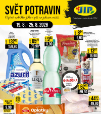 Akční leták JIP  CC Cash & Carry - Brno, Ostrava, Praha, Polička, Olomouc, Karlovy Vary, Zlín, Jilemnice, Pardubice