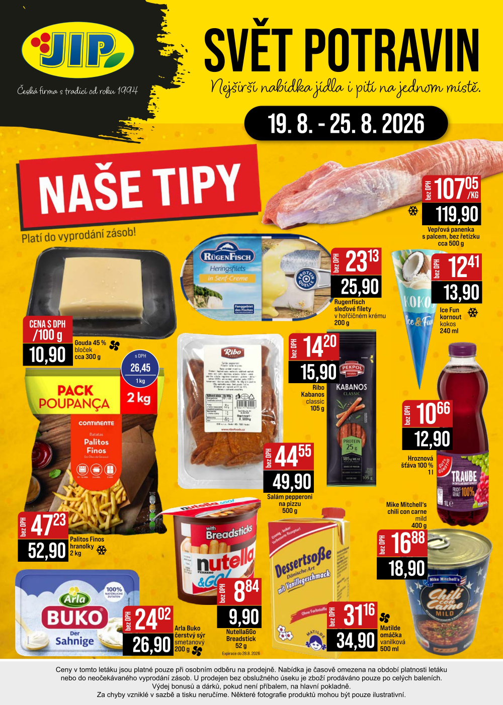 Leták JIP leták CC Cash & Carry - Brno, Ostrava, Praha, Polička, Olomouc, Karlovy Vary, Zlín, Jilemnice, Pardubice - strana 24