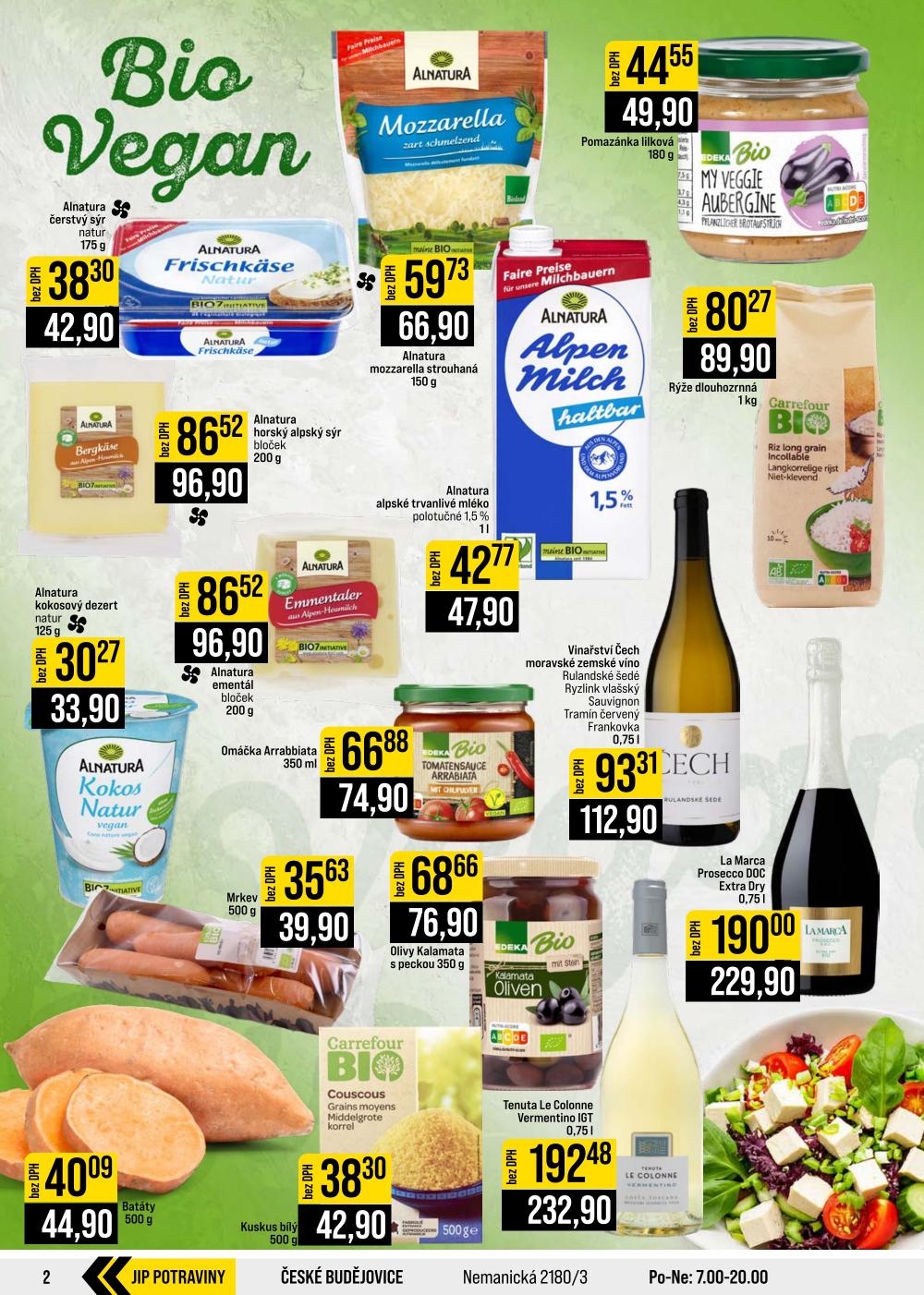Leták JIP leták CC Cash & Carry - Brno, Ostrava, Praha, Polička, Olomouc, Karlovy Vary, Zlín, Jilemnice, Pardubice - strana 2