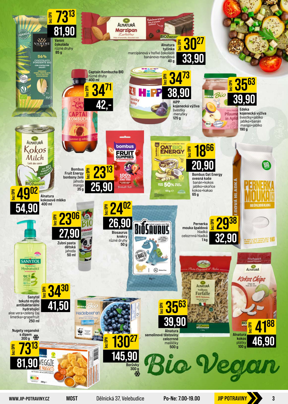 Leták JIP leták CC Cash & Carry - Brno, Ostrava, Praha, Polička, Olomouc, Karlovy Vary, Zlín, Jilemnice, Pardubice - strana 3